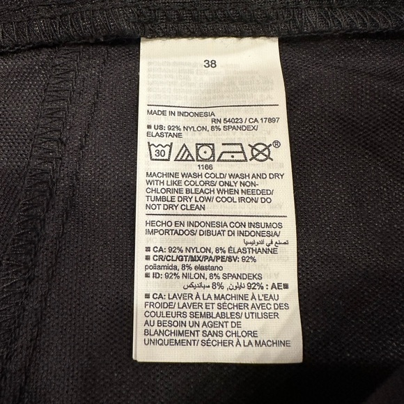 Old Navy Nylon Chino Stretch Tech Shorts, Size 38. 7” inseam. - Picture 7 of 11